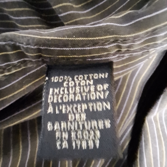 Banana Republic long sleeve button-down men's shirt size large. - Picture 8 of 8